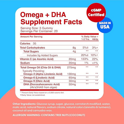 Feel Great Kids Essentail Vitamins Trio - Omega + DHA - Vitamin D - Multivitamin for Wellness & Immune Support