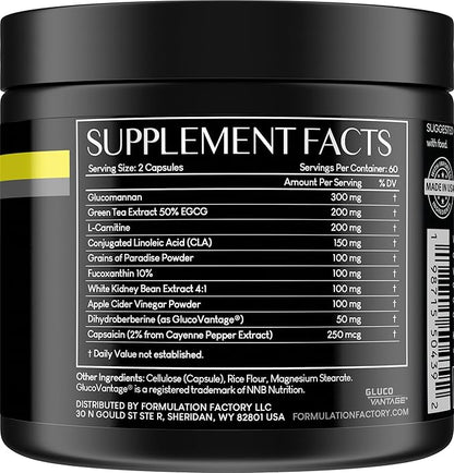Melt Mode 10-in-1 Wellness Supplement with Green Tea Extract, L-Carnitine, CLA, Glucomannan & More (120 Capsules - 2 Month Supply)