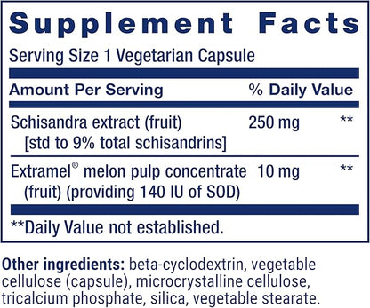 Life Extension Liver Efficiency Formula, Supports Healthy Liver Function at The Cellular Level and Optimal Levels of antioxidants in Liver Metabolism, Gluten-Free, Non-GMO, Vegetarian, 30 Capsules