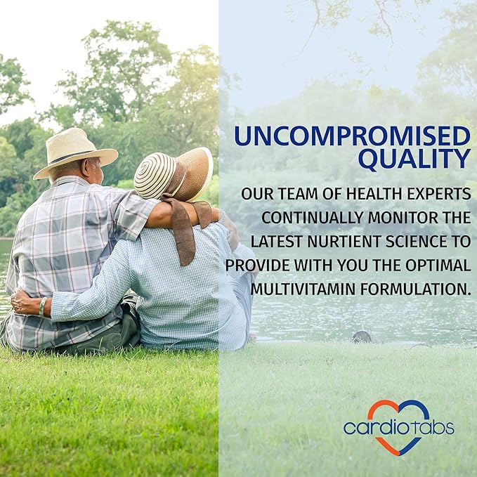 Multivitamin - Heart and Immunity Supplements for Men & Women, Multivitamin for Men & Women, with Minerals B-Vitamin Complex, Vitamins A, C, E, K and 2000 IU Vitamin D3, 120-Count Bottle