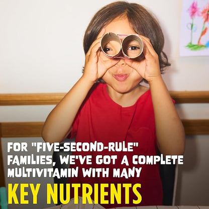 Flintstones Chewable Kids Vitamins, Complete Multivitamin for Kids and Toddlers with Iron, Calcium, Vitamin C, Vitamin D & More, 180ct