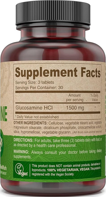 DEVA Vegan Glucosamine 90 Tabs (Pack of 2)