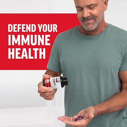 FORCE FACTOR Elderberry Capsules, Immunity Supplement and Antioxidants Supplement for Men and Women, Daily Immunity Boost, Vegan, No Gelatin, Non-GMO, 100 Vegetable Capsules