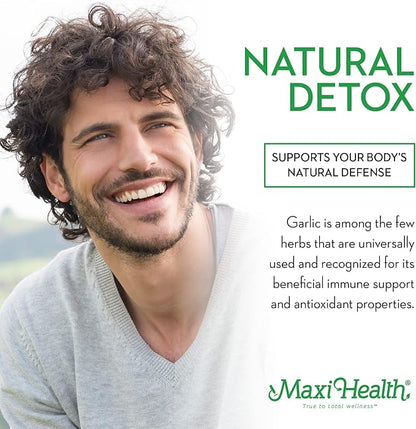 Maxi Health - Maxi Biotic Aged Garlic Extract Capsules (360 Count) | Kyolic Garlic Supplement with Spirulina, Echinacea, Oregano and Enzymax - Natural Antioxidant - Wellness Support
