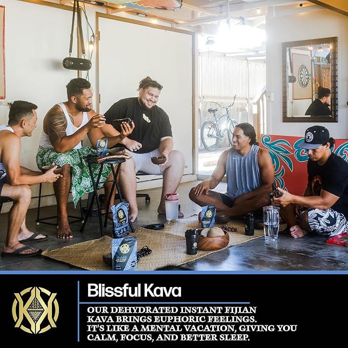 Koa Kava Dehydrated Instant Kava - 100% Dehydrated Instant Green Fijian Kava Root Powder, 4 oz (113g)