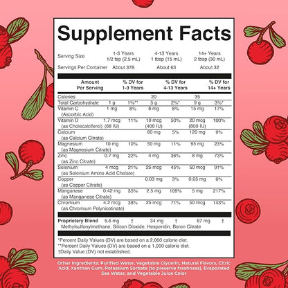 MaryRuth's Liquid Morning Multivitamin (Fruit Punch) & Liquid Nighttime Multimineral (Cranberry) | Clean Label Project Verified® | Vegan Vitamins for Energy, Muscle Relaxation, & Overall Health