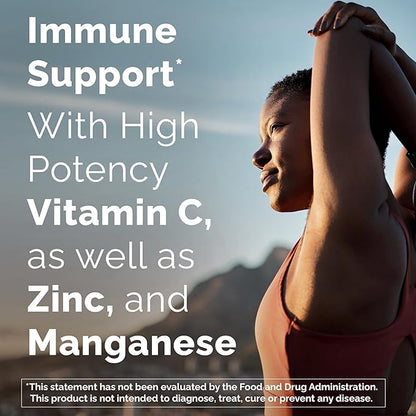 Emergen-C 1000mg Vitamin C Powder, with Antioxidants, B Vitamins and Electrolytes, Vitamin C Supplements for Immune Support, Caffeine Free Drink Mix, Raspberry Flavor - 60 Count/2 Month Supply