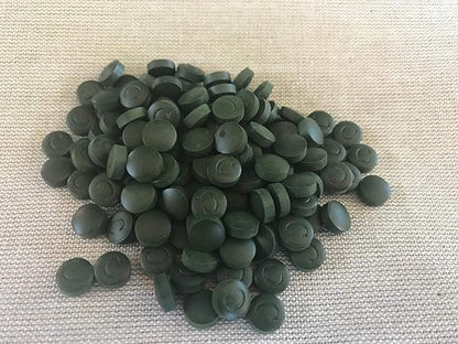 Cryptomonadales. Organic, raw, Spirulina Chlorella 600 Tablets