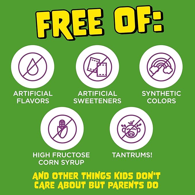 Flintstones Sour Gummy Vitamins For Kids, Kids Multivitamin Gummies with Vitamins C, B6, B12, A & Vitamin D, Support Kids Growth and Development, 180 Count