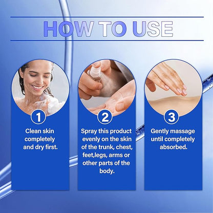 Pure Magnesium Oil Spray, 100Ml Topical Magnesium Spray Extra Strength, Organic Magnesium Oil Skin & Body Spray, Natural Magnesium Chloride Oil Spray for Feet