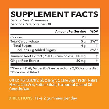Turmeric Ginger Gummies + Organic Black Seed Oil Liquid Bundle