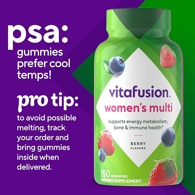 Vitafusion Adult Gummy Vitamins for Women, 120 Count