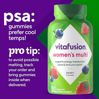 Vitafusion Adult Gummy Vitamins for Women, 120 Count