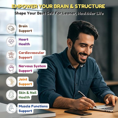 Halal Fish Oil Softgels 60 Ct, Double Strength - Halal Omega 3 Fish Oil Supplements. Wild Caught, Non-GMO & Purified