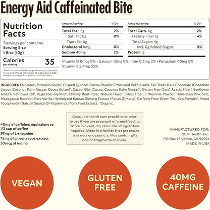 GEM Daily Superfood and Energy Support for Women & Men, Natural Whole Foods with Essential 20+ Whole-Food Vitamins, Minerals, superfoods, prebiotics, Clean Energy Variety Pack, 28 Servings