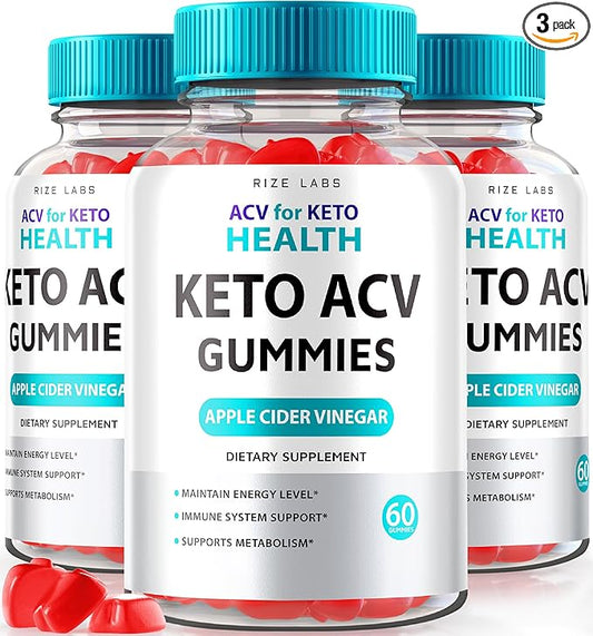 (3 Pack) ACV for Keto Health Gummies - ACV Keto Health 750mg Advanced Weight Loss ACV for Keto Health Gummies with Apple Cider Vinegar AC Keto + ACV Supplement Belly Fat (180 Gummies)