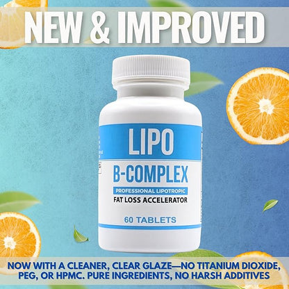 Lipo B-Complex Lipo BC 60 Tablets Manufactured for ES Global Brands