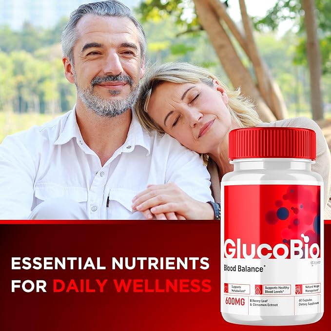 (3 Pack) Glucobio Capsules, Gluco Bio Advanced Glyco Support Formula Pills, Glucobio Extra Strength Supplement, Glucobio Natural Ingredients Glycogen Support, Gluco Bio Glycogen Reviews (180 Capsules)