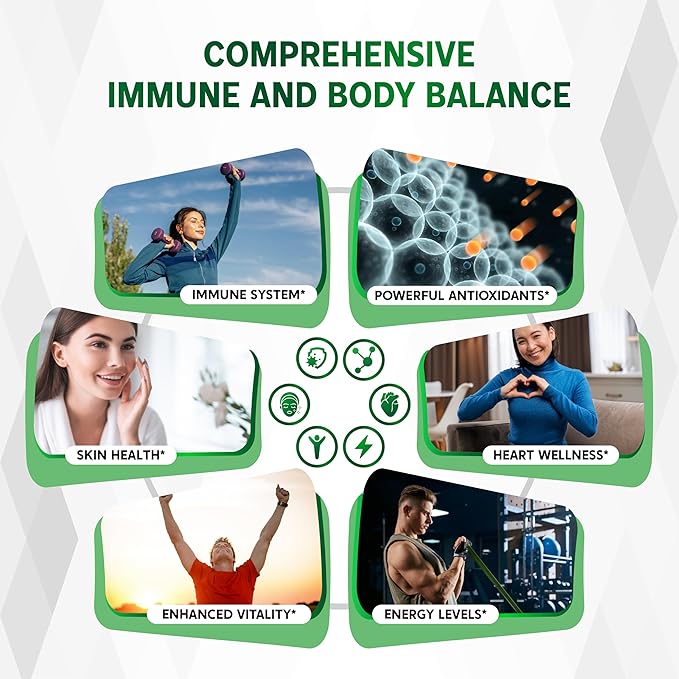 Olive Leaf & Olive Fruit (60% Oleuropein, 60% Hydroxytyrosol) - Black Seed Oil, Black Pepper - Immune Boost, Antioxidants, Heart Wellness -Made in USA- 150 Capsules