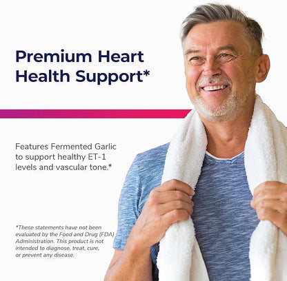 Vaso Calm - Healthy Blood Balance Supplement - Features Fermented Garlic, Celery and Grape Seed Extract, Hibiscus, and Vitamin K2 - Made in The USA