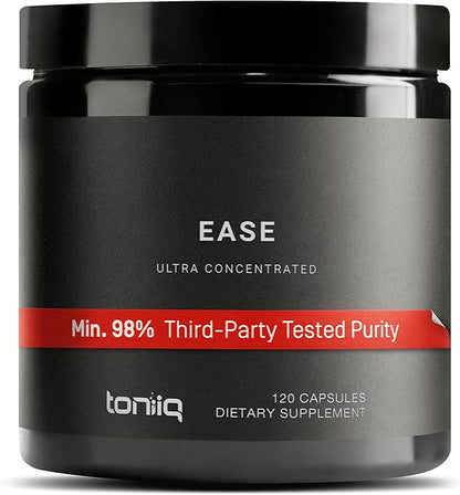 Toniiq Ease with DHM - Full Liver Support for a Night Out - 120 Capsules - 50x Super Concentrated Extract