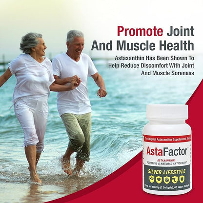Silver Lifestyle Astaxanthin Supplement 60 Softgels