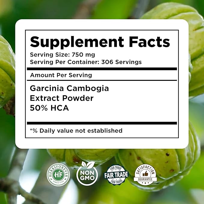 Garcinia Cambogia Powder Support Active & Energetic Body 230 GMS