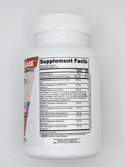 Clean Nutra Cayenne Pepper Capsules Supplement with Hawthorn Berry, Dandelion Root, Ceylon Cinnamon, Garlic, Ginger, Berberine, Apple Cider Vinegar, Milk Thistle, Beet Root, Aloe Vera Pills & More
