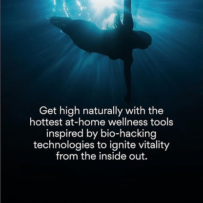 HigherDOSE GET Salty Body Spray - Purified Water & Magnesium Salt Spray - Topical Sea Salt Spray for Muscle Recovery, Mood Support & Hormone Balance - Relax and Absorb Electrolytes (8.33 Fl Oz)