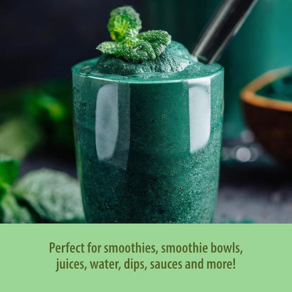 Organic Traditions Organic Chlorella Powder, Vegan Non-GMO Organic Superfood, 5.3oz (150g) Bag, 30 Servings per Bag