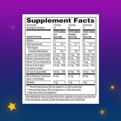 Zarbee's Sleep & Immune Gummy 30ct