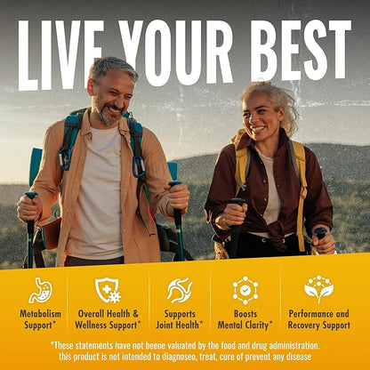 Sculpt Nation by V Shred Powerful Turmeric Supplement - Turmeric Curcumin with Black Pepper & Patented Ingredients for Joint Health - 30-Day Supply