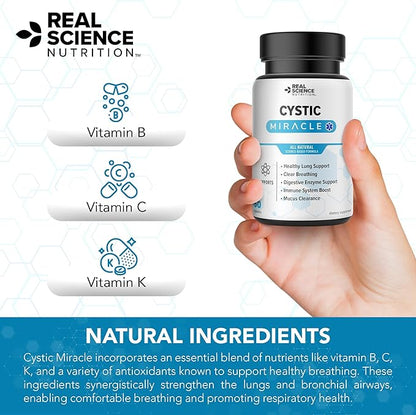 Offers Cystic Miracle - A Natural Supplement to Breathe Easier, Enhance Lung Health, and Improve Well-Being