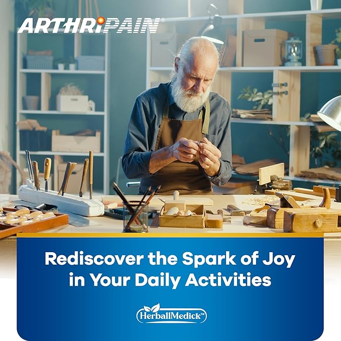Arthripain – Joint Support Cartilage Repair Supplement – Clinically Tested Joint Juice - Ligament Relief Support – Glucosamine Chondroitin MSM – Swollen Knee Treatment –Sugar-Free – Made in US - 15ct