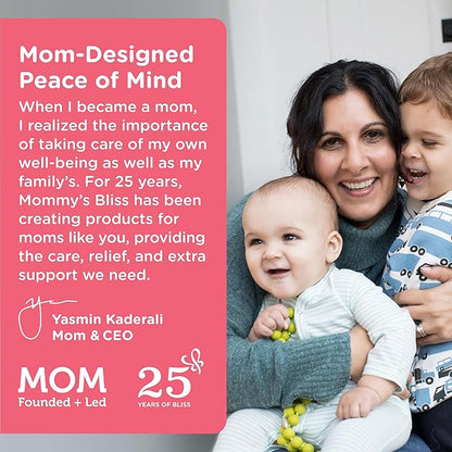 Mommy's Bliss Postnatal Lactation Support, Contains Milk Thistle, Shatavari, and Lecithin, 1 Bottle (60 Capsules)