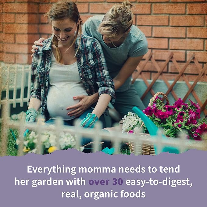 Garden of Life Prenatal Vitamins Organics Prenatal Multi - 90 Tablets, Vegan Whole Food Multivitamin, Folate not Folic Acid & Stomach Soothing Blend, Organic Prenatals Supplements for Women