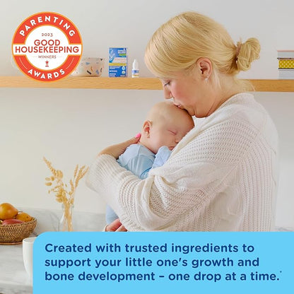 Mommy's Bliss Organic Baby Vitamin D Drops | Promotes Healthy Growth and Bone Development | Age Newborn+ | 0.11 Fl Oz (100 Servings)