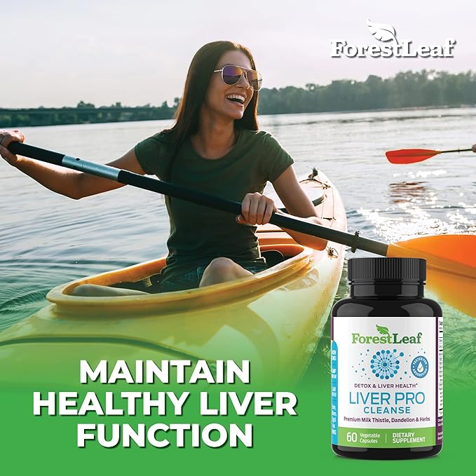 Liver Cleanse Detox & Repair - Fatty Liver Repair Detox Complex Supplement w/Choline, Zinc, Milk Thistle, Dandelion Root, Turmeric, Burdock, Artichoke - Liver Support Supplement | 60 Caps