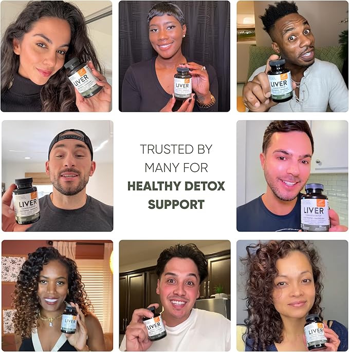 Sandhu's Liver Cleanse Detox & Repair Support | Supplement for Liver Health and Renew | 70 Veg Capsules | Milk Thistle Dandelion Root Andrographis with 8 Herbal Minerals for Men & Women