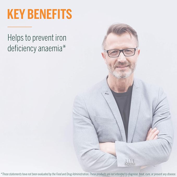 Genestra Brands Liquid Iron | Colloidal Mineral Supplement | Natural Raspberry Flavor | 16.2 fl. oz.