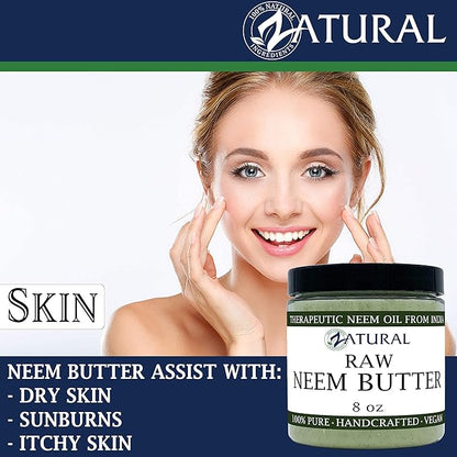 Zatural Neem Butter + Neem Lotion Bundle SAVE OVER 10%