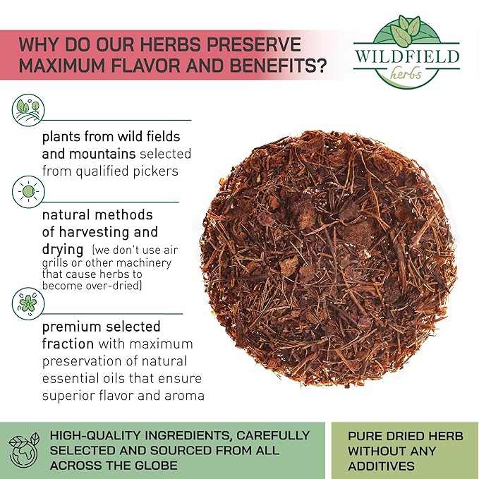 1 oz. Dried Rhodiola Quadrifida Root Herb Tea (Rhodiola Quadrifida) - 30g Rhodiola Root Herbal Tea