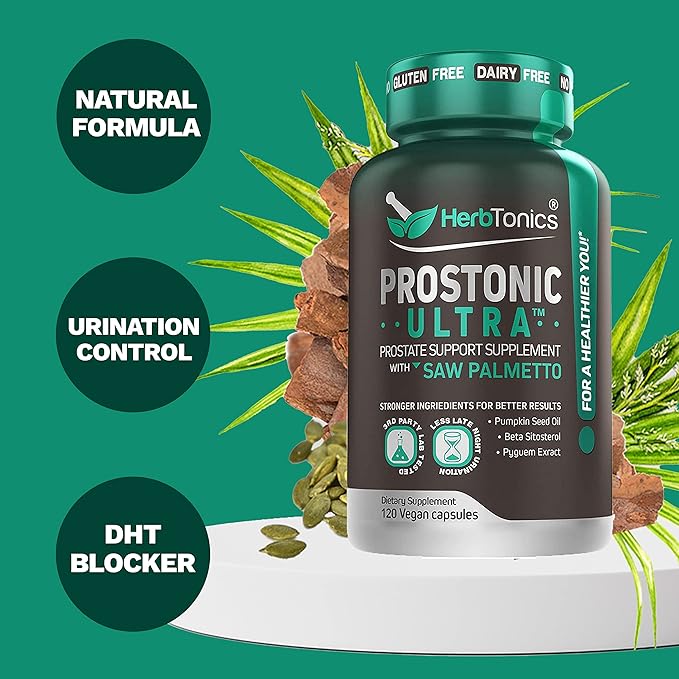 Liver Cleanse Detox & Repair Formula with Milk Thistle - Artichoke and Herbs Liver Health Support Supplement - Prostate Support Supplement for Men's Health | with Saw Palmetto & Less Urination