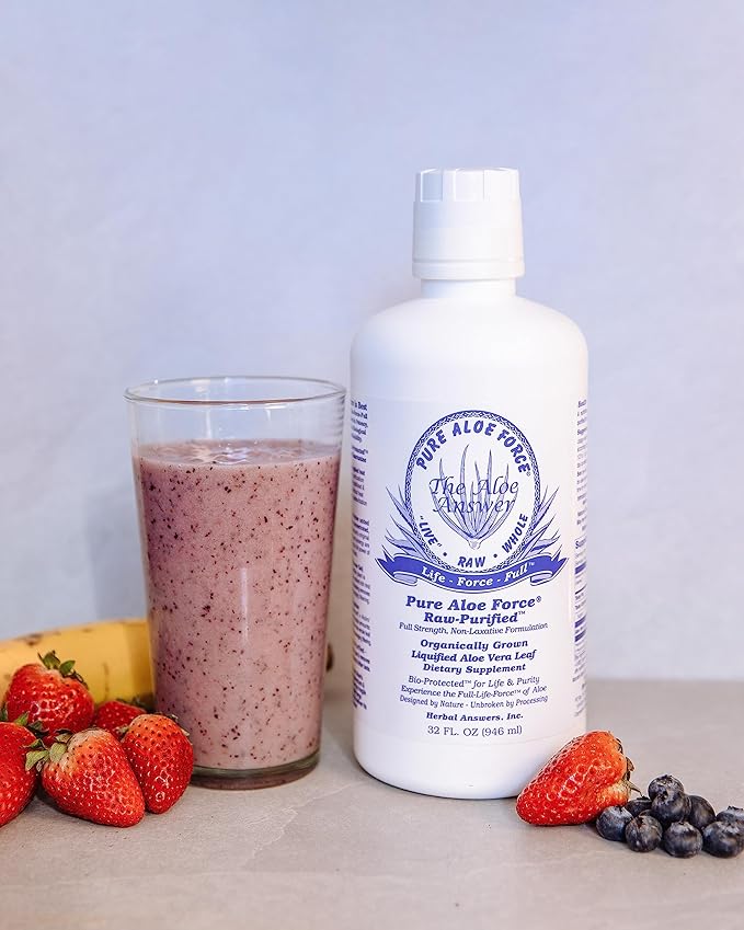 Aloe Force - Pure Aloe Vera Dietary Supplement, 32oz