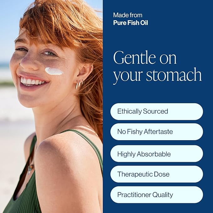 Pure Micronutrients - Omega 3 Fish Oil Supplement, EPA/DHA Fatty Acids, Burpless Fish Oil Supplements with Lemon - Heart, Eye, Brain & Immune Support - 120 Softgels