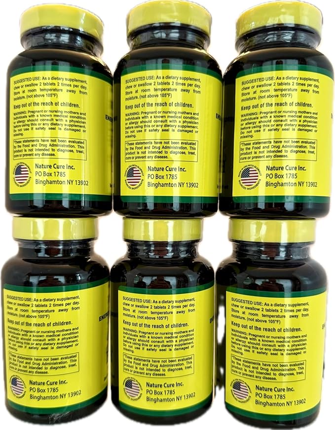 Original Bee Caps in Brown Bottles - 6 Pack - 120 Count Each Bottle