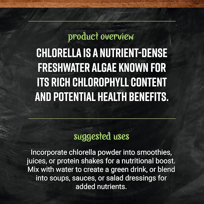Frontier Bulk Chlorella Powder, 16 Ounce