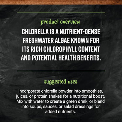 Frontier Bulk Chlorella Powder, 16 Ounce