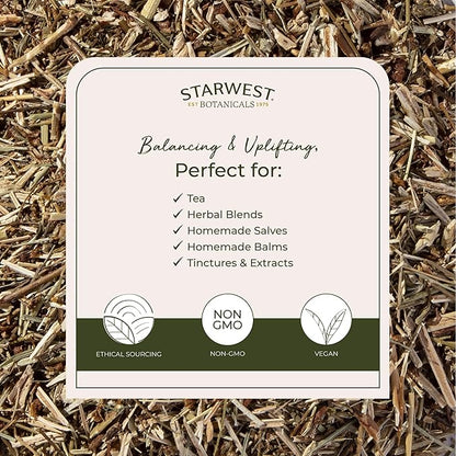 St. John'S Wort Herb C /S Organic 1 Lb (453 G) - Starwest Botanicals
