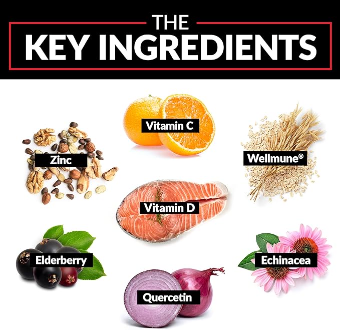 Force Factor Immunity, Immune Support Booster with Elderberry and 1000mg of Vitamin C, Plus Vitamin D, Zinc, Probiotics, Antioxidants, and Echinacea for Immune Health Defense, 90 Count (Pack of 3)